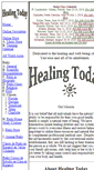 Mobile Screenshot of healingtoday.com